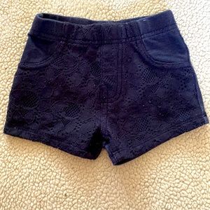 Navy blue shorts